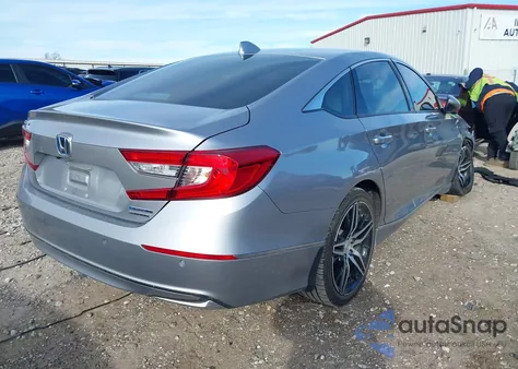 2022 Honda Accord Hybrid Touring из США, поврежденный, VIN 1HGCV3F94NA010927